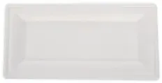 NATURESTAR Einwegteller, rechteckig, 26 x 13 cm 41010 , 1 Packung = 50 Stück