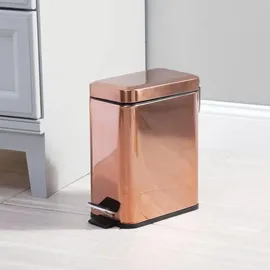 MetroDecor Tretmülleimer 5 l Rotgold