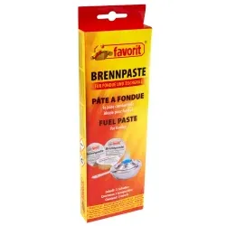 Favorit Brennpaste 1811 , 1 Packung = 3 x 80 g