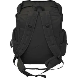 vidaXL Armeerucksack 65 L Schwarz