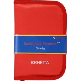 RHEITA Schüleretui, rot,