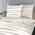 Traumschlaf Bettwäsche Bibermotion gestreift Beige 140 x 200 cm + 70 x 90 cm