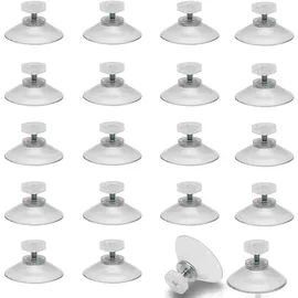 ugreat Kzq 40 Mm, 8er-pack, M5-gewinde, Edelstahl, Saugnäpfe Mit Rändelmutter Für Autofenster, Zahnbürstenhalter, Duschablage, Seifenschale, Camping