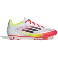 adidas F50 Club FG/MG Herren Cloud White/Core Black/Solar Yellow 43 1/3