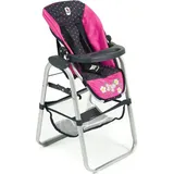 Bayer Chic 2000 Puppenhochstuhl Dots navy/pink