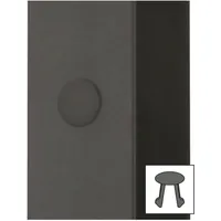 Hettich Cadro Blindstopfen schwarz