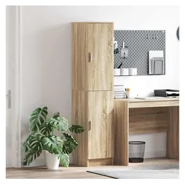 vidaXL Highboard 35 x 168 x 39 cm Sonoma Eiche / Beige