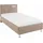 Westfalia Schlafkomfort Elba 100 x 200 cm Bonnell-Federkernmatratze | H3 | mit LED-Beleuchtung Strukturstoff dunkelbeige