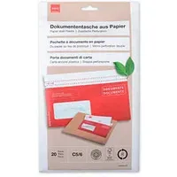 ELCO Lieferscheintaschen QuickVitro Papier DIN C5 20 St.