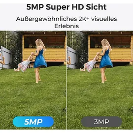 Reolink W320 5MP WLAN Überwachungskamera Weiß