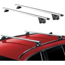 Omac Dachträger Grundtäger für Skoda Enyaq 2020-2025 100kg Silber 2tlg ABE