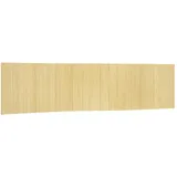 vidaXL Paravent Hell Natur 165x800 cm Bambus
