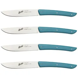 BERKEL Steakmesser erdöl blau, 4er-Set, hochwertige Schneidemesser von Berkel