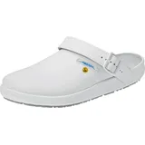 Abeba ESD-Berufsschuhe rubber Clog weiß Gr. 42