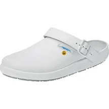 Abeba ESD-Berufsschuhe rubber Clog weiß Gr. 42