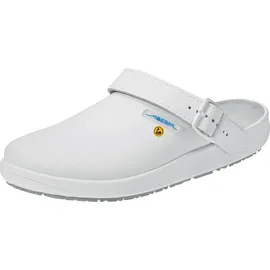 Abeba ESD-Berufsschuhe rubber Clog weiß Gr. 42