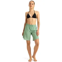 Roxy Boardshorts "Roxy Wave 9"", Damen, Gr. L, grün, 55% Polyester, 37% Polyester, 8% Elasthan, Hosen