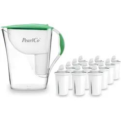 PearlCo Wasserfilter Fashion mint inkl. 12 Universal Filterkartuschen