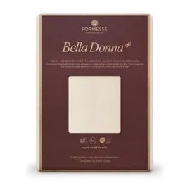 Formesse Spannbettlaken Bella Donna Jersey 180 x 200 cm beige