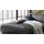 KAWOLA Sofa LOLA Ecksofa Stoff schwarz mit motorischer Relaxfunktion Recamiere links - Schwarz