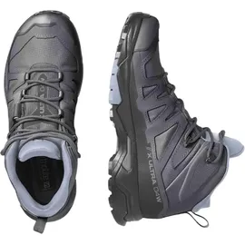 Salomon X Ultra 4 Mid GTX Damen Magnet/Black/Zen Blue 38