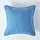 Homescapes Kissenbezug 60 x 60 cm Blau