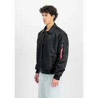 Alpha Industries Coach Logo Jacket schwarz L
