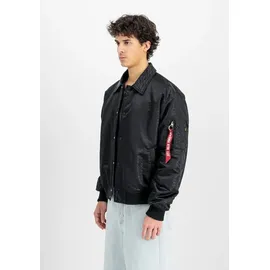 Alpha Industries Coach Logo Jacket schwarz L