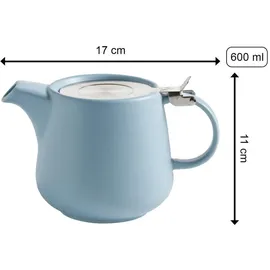 Maxwell & Williams TINT Teekanne Hellblau