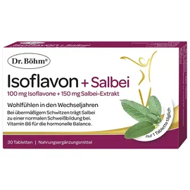 Apomedica Pharmazeutische Produkte GmbH Dr. Böhm Isoflavon + Salbei Tabletten