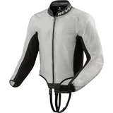 RevIt! Revit Trackmaster H2O Regenjacke - Black / Clear - L