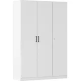 Rauch MINOSA Mehrzweckschrank 136 x 41 x 197 cm Alpinweiß