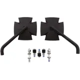 Highsider Spiegel Iron Cross schwarz Rückspiegel