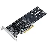 Synology M2D18 - Storage bay adapter - Expansion Slot to 2 x M.2 - M.2 Card - PCIe 2.0 x8