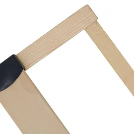 Homestyle4u Lattenrost mit Kopfteil verstellbar 90 x 200 cm