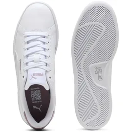 Puma Smash 3.0 L Herren Weiß/Silber/Plum Jam 39
