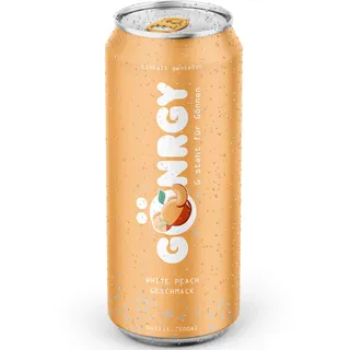 gönrgy Energy White Peach 0,5L