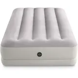 Intex Luftbett Dura-Beam Prestige Mid-Rise, Aufblasbare Matratze mit Ventil, Geeignet für 1 Person, PVC, Mehrfarbig, 99x191x30 cm
