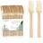 Wisefood Bambus Gabeln 17 cm 100 St. Beige