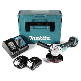 Makita DGA511RFJ inkl. 2 x 3,0 Ah + Ladegeät + Macpac