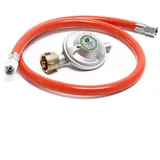 Wiltec Druckminderer 50 mbar Metall orange