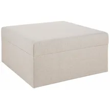 Home Affaire Hocker Pur 74 x 41 x 74 cm Beige