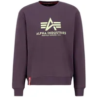 Alpha Industries Basic Sweatshirt - Plum - S
