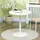 Homcom Esszimmertisch Ø 70 cm weiß