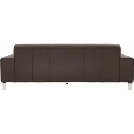 Calia Italia 3-Sitzer CALIA ITALIA "Simon, toller Sitzkomfort, italienisches Designsofa, Breite 232cm", braun, B:232cm H:81cm T:94cm, Leder SORRENTO - 100% Leder;Leder BULL - 100% Leder, Sofas, in zwei Lederqualitäten
