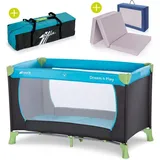 hauck Dream'n Play waterblue inkl. Matratze Komfort