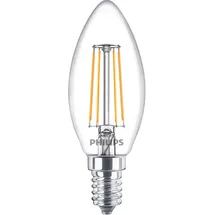 Philips LED Kerzenlampe 4,3W E14 470 lm warmweiß