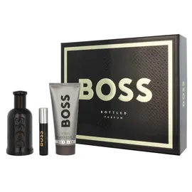 HUGO BOSS Boss Bottled Parfum 100 ml + Shower Gel 100 ml + Parfum 10 ml Geschenkset