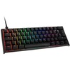 ONE 2 Mini MX-Black, RGB-LED Kabelgebunden Gaming-Tastatur Deutsch, QWERTZ Schwarz