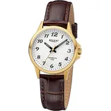 REGENT - F-1458 - Armbanduhr - Damen - Braun